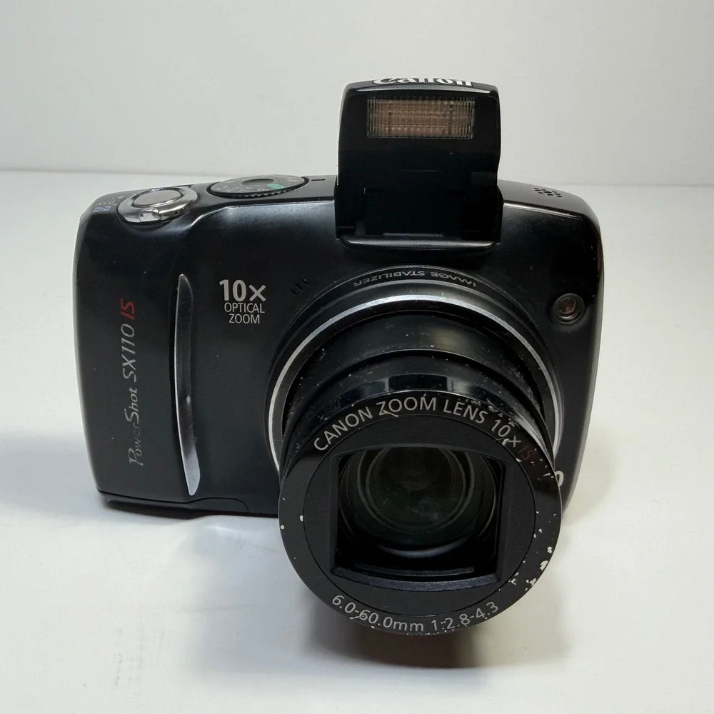 Canon PowerShot SX110 IS 9.0MP Digital Camera 10x Optical Zoom Black PC1311